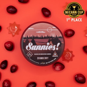 Suncrafted - HD Cranberry Rosin Gummies - 400mg - HHG