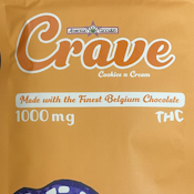 Crave | Cookies and Cream Edition Chocolate | Hybrid | 1:1 |1000mg