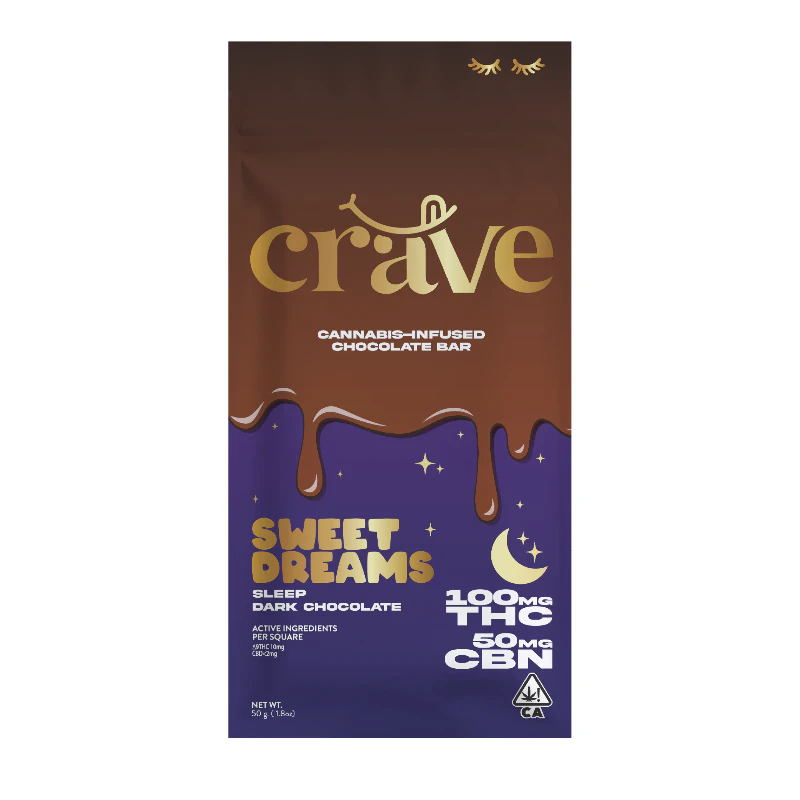 Crave - Crave - Sweet Dreams CBN Chocolate 100mg Main Image