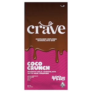 Crave - Crave - Coco Crunch Chocolate 100mg