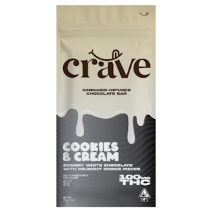 Crave - Crave - Cookies and Cream Chocolate 100mg