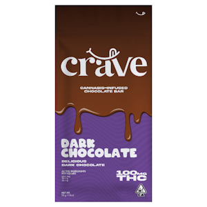 Crave - Crave - Dark Chocolate 100mg