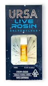 URSA 1g Cream + Sugar Live Rosin Cartridge