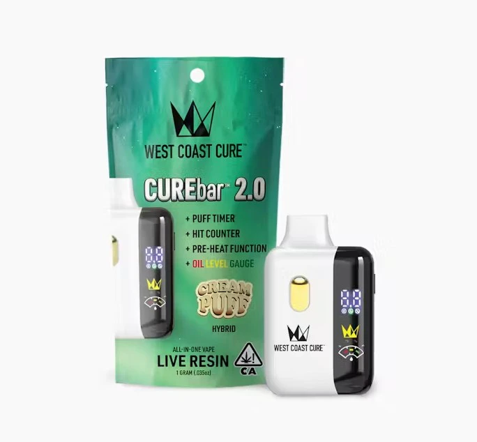West Coast Cure - WEST COAST CURE: Cream Puff Live Resin 1g AIO (I) Main Image