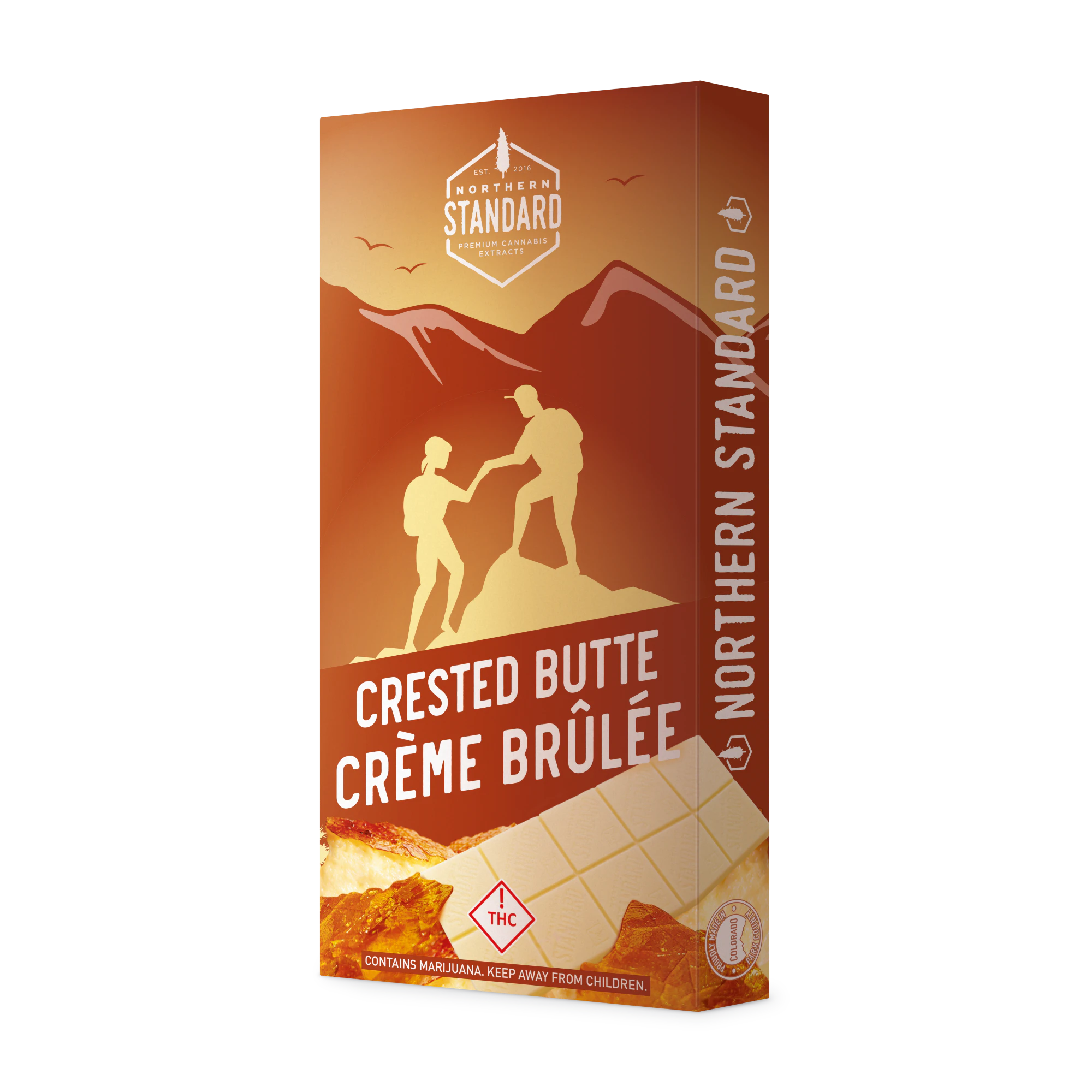 Northern Standard - Northern Standard - Chocolate - Crested Butte Creme Brulee - 100mg Main Image