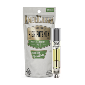 AmeriCanna - Creme Brulee (H) | 1g High Potency 510 Cart | AmeriCanna
