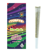 Terpys - Preroll Lime Slushie - Terpene/Diamond Infused Preroll - Indica - 1g