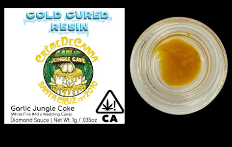 CREME DE CANNA - Creme De Canna Diamond Sauce 1g Garlic Jungle Cake