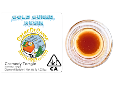 Creme De Canna - Cremedy Tangie - Cold Cured Diamond Badder - Sativa - 1g