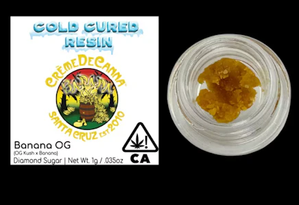 CREME DE CANNA - Creme De Canna Diamond Sugar 1g Banana OG