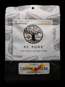 GUMMY - CREME BRULEE - 20MG/PC- PC PURE