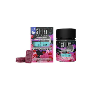 STIIIZY - Crimson Berry 2:1 | Infused Gummies | Stiiizy