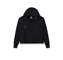 MedMen - MD - Womens Black Cropped Hoodie