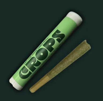 CROPS - Banana Cream Pop Preroll 1g Main Image