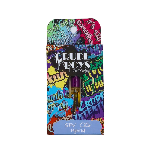 CRUDE BOYS - SFV OG 1g Cartridge - CRUDE BOYS Main Image