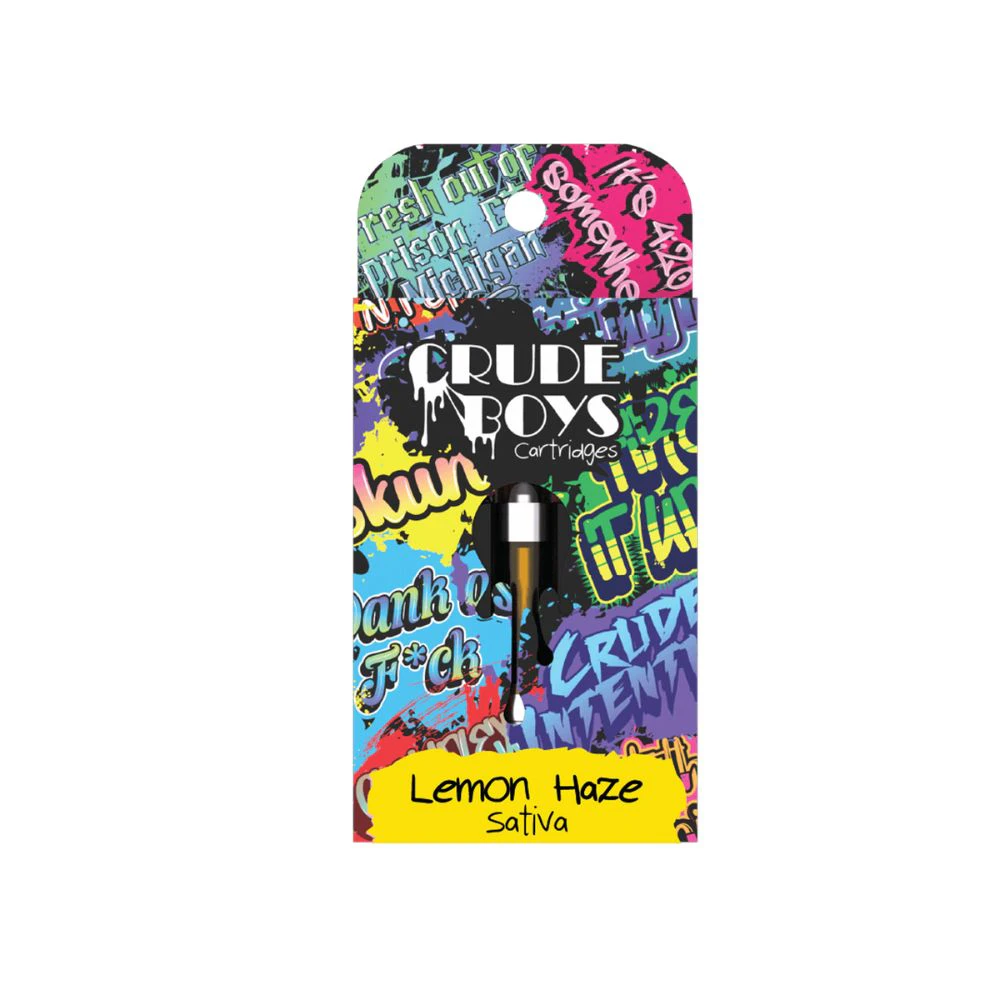 CRUDE BOYS - Lemon Haze 1g Cartridge - CRUDE BOYS Main Image