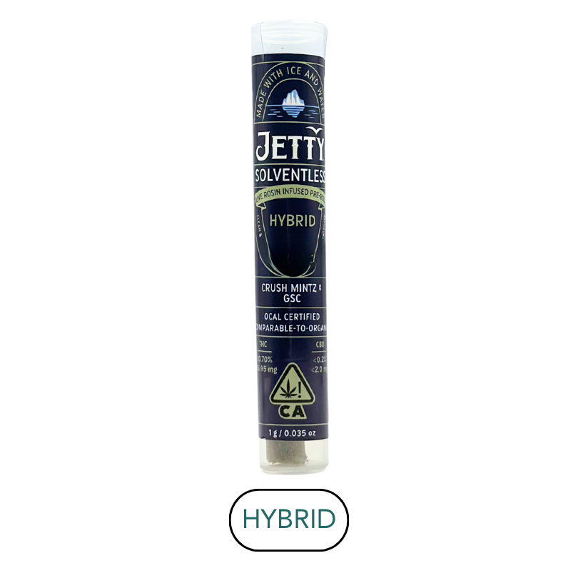 Solventless - Crush Mintz x GSC - Infused Preroll - 1.0g
