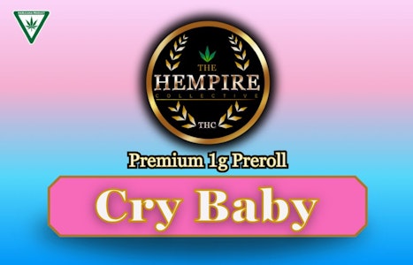 THC - Premium Preroll - THC (1G) | Cry Baby