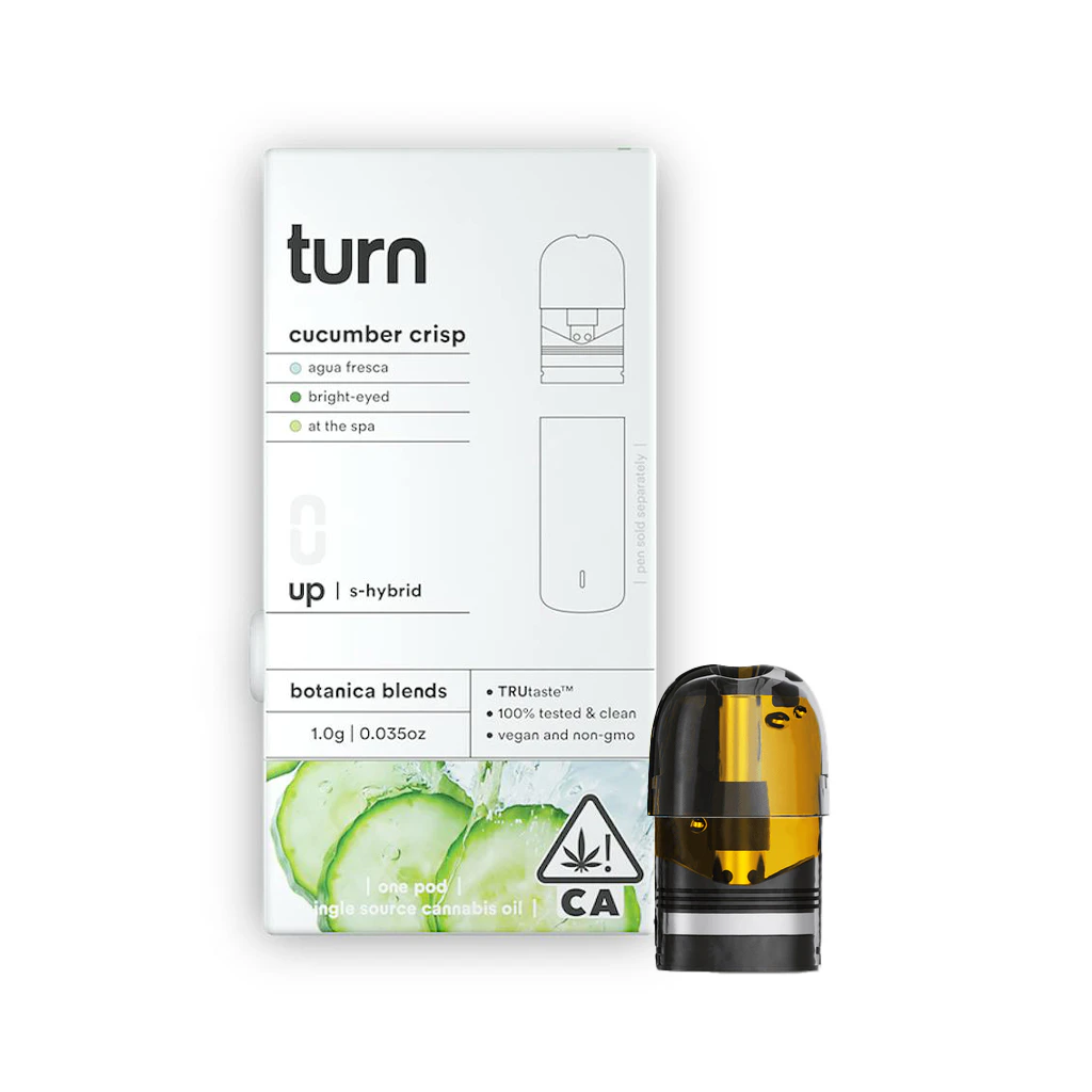 turn - Turn Cucumber Crisp POD 1.0g Main Image