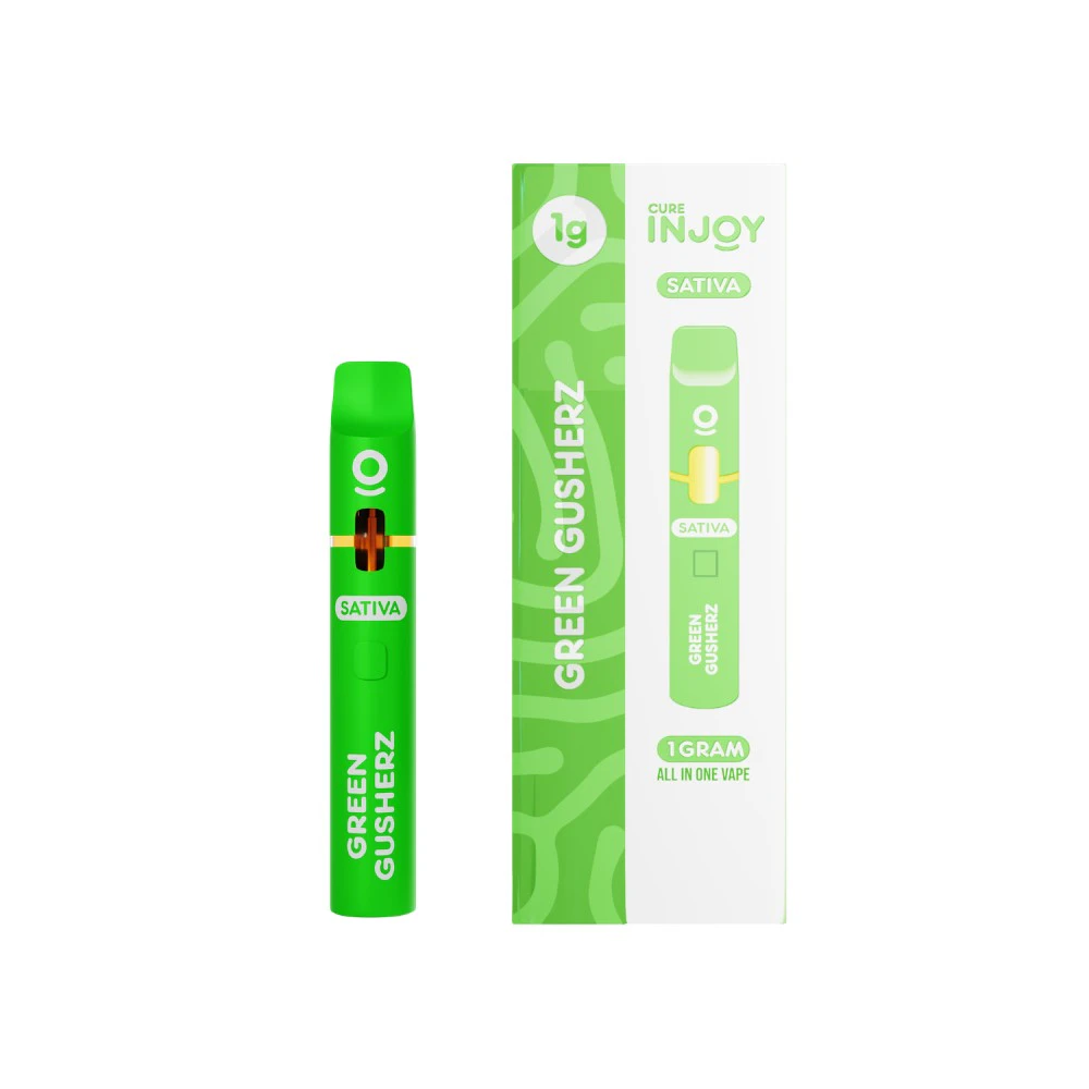 Cure Injoy - AIO - GREEN GUSHERZ 1G - CURE INJOY Main Image