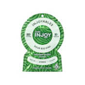 SOUR BIG KIWI GUMMIES 100MG - CURE INJOY