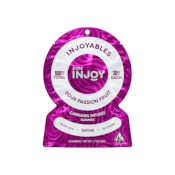 SOUR PASSION FRUIT GUMMIES 100MG - CURE INJOY