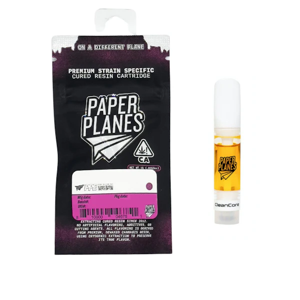 Paper Planes (MI) - Paper Planes Pink Grapefruit Cured Resin Cartridge 1.0g Main Image