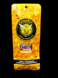 CANNA BEE EXTRACTS - Cuv'ee Cookies - 1G - LR - All in One Disposable cart - Frosted Farms