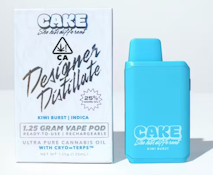 CAKE SHE HITS DIFFERENT: Kiwi Burst Disposable Vape 1.25g (I)