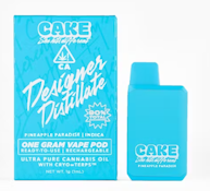 CAKE SHE HITS DIFFERENT: Pineapple Paradise 1.25g Disposable Vape (I)