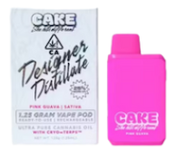 CAKE SHE HITS DIFFERENT: Pink Guava 1.25g Disposable Vape (S)