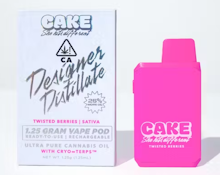 CAKE SHE HITS DIFFERENT: Twisted Berries 1.25g Disposable Vape (S)