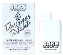 CAKE SHE HITS DIFFERENT: White Raspberry 1.25g AIO (H)