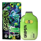 GRAMLIN: Sour Apple Pie 1g Disposable (S)