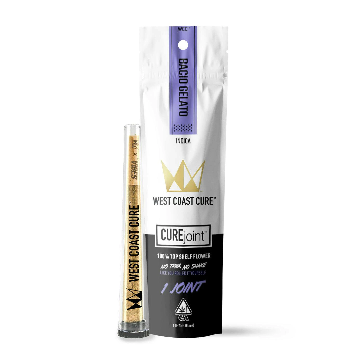 West Coast Cure - CUREJOINT - BACIO GELATO 1G - WEST COAST CURE Main Image