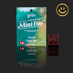 Grön - Grön Mini Bar | Dark Chocolate | 100mg