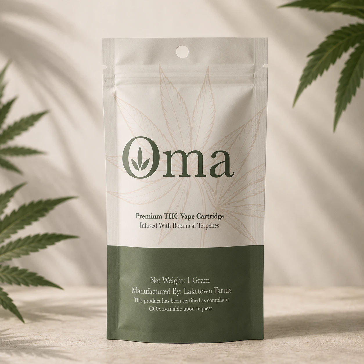 Oma - Jack Herer - Vape AIO - 1 gram - 1ct Main Image