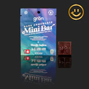 Grön Mini Bar | Dark Chocolate 1:1 CBN/THC | 100mg