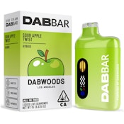 Dabwoods | Sour Apple Twist | LQD All In One | [1g] | Hybrid