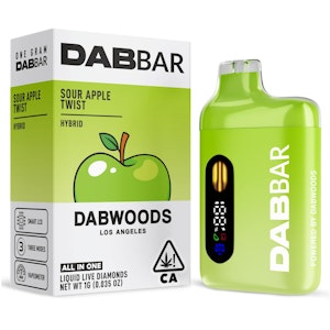 DABWOODS - Dabwoods | Sour Apple Twist | LQD All In One | [1g] | Hybrid