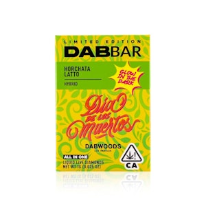 DABWOODS - DABWOODS - All in one - Horchata Latto - Limited Dab Bar - 1G