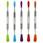 Accessory - 5" Silicone Cover Tip Stainless Steel Dabbers