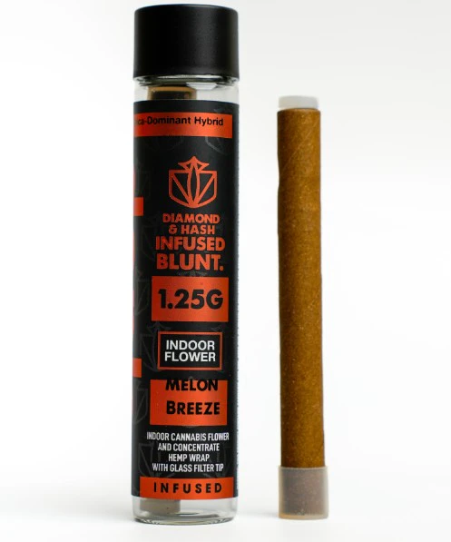 Dank By Definition - DANK Melon Breeze Diamond & Hash Infused Blunt 1.25g Main Image