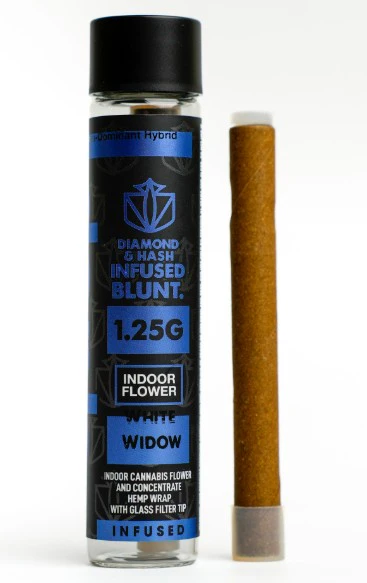 Dank By Definition - DANK White Widow Diamond & Hash Infused Blunt 1.25g White Widow Main Image