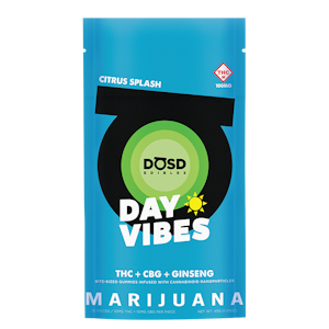 DOSD EDIBLES - DOSD EDIBLES - CITRUS SPLASH 100MG DAY VIBES NANO BITES GUMMY