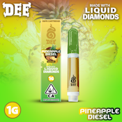 Dee Thai - Pineapple Diesel Liquid Diamonds Vape Cartridge - 1G