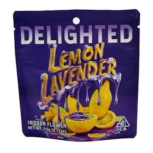 DELIGHTED - DELIGHTED | LEMON LAVENDER | FLOWER | 3.5G