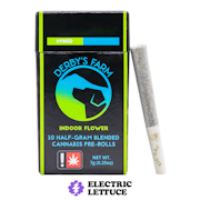Derby's Farm Blue Lemon Thai 10pk Pre-Roll 0.5g