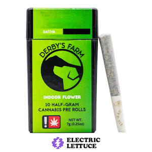 Derby's Farm - Derby's Farm Mint Lemonade 10pk Pre-Roll 0.5g