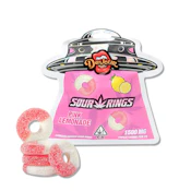 DEVOUR 1500MG PINK LEMONADE SOUR RINGS